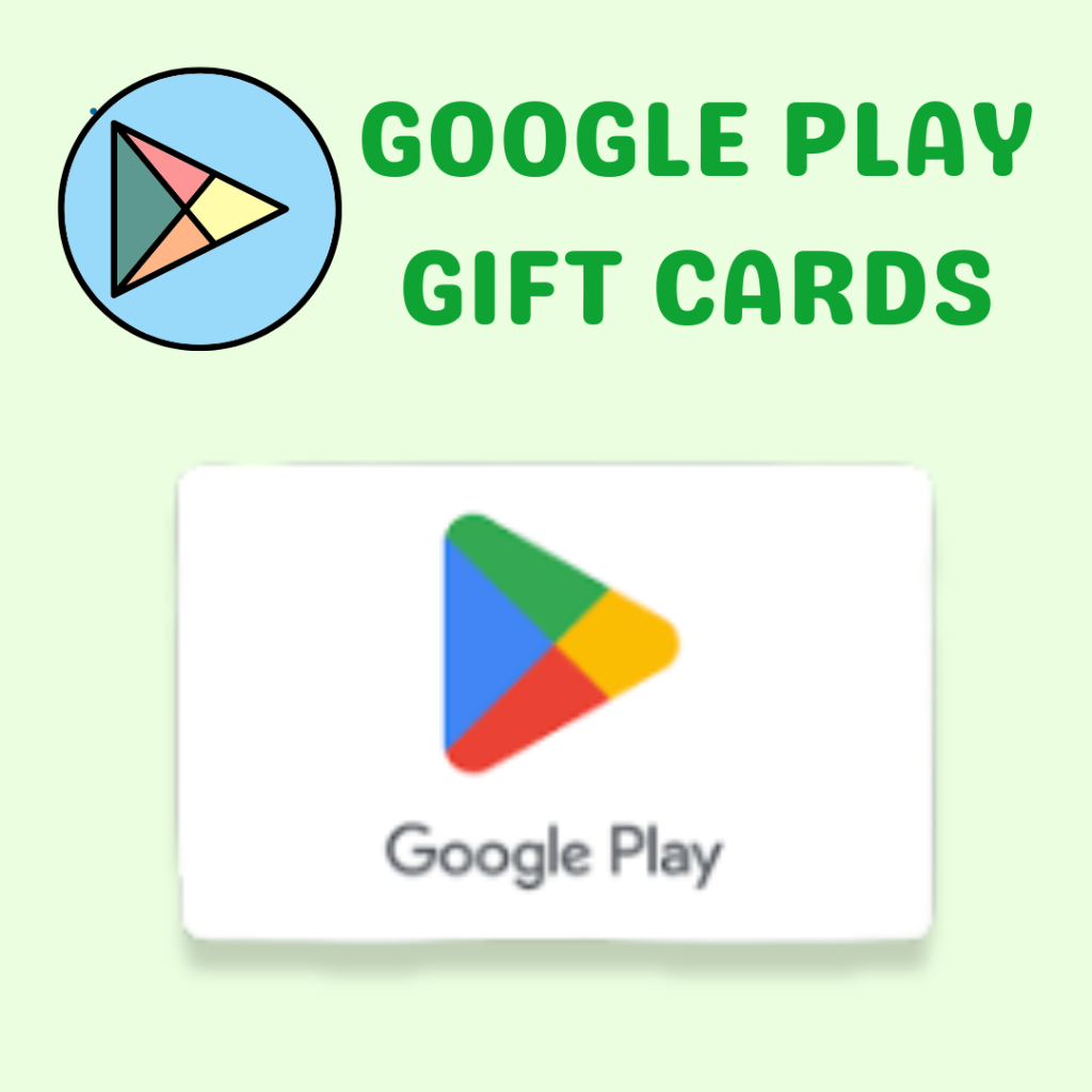 GOOGLE PLAY GIFT CARDS – 2023